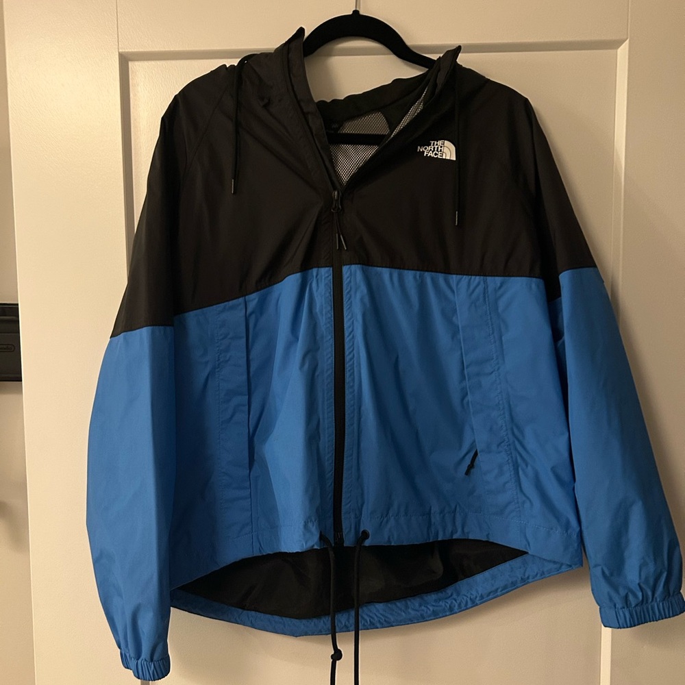 The North Face Black and Blue Utility Jacket